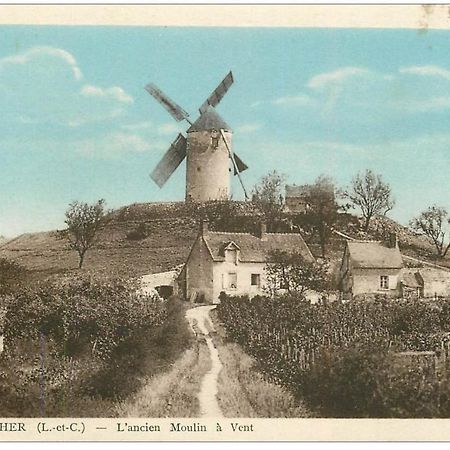 Le Moulin De La Motte Baudoin Villa Noyers-sur-Cher Eksteriør bilde